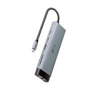 TP-Link Hub USB-C UH9120C 9-en-1 — HDMI 4K@60Hz, Ethernet 1 Gbit/s, SD/microSD UHS-I, 100W, 3x USB-A