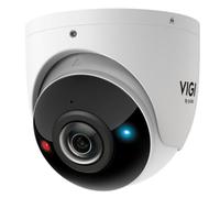 TP-Link Insight S485PI Caméra de vidéosurveillance 4K 8 MP, caméra de sécurité extérieure, Vue panoramique à 180°, Vision Nocturne Infrarouge, détection Intelligente Humain/véhicule, IP67, Audio
