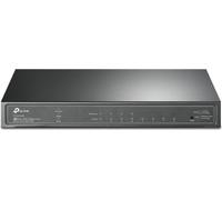 TP-LINK | JetStream 8-Port Gigabit Smart Switch | TL-SG2008P | Web Managed | Desktop | Ilość portów 1 Gb/s (RJ-45) | Ilość portów SFP | Ilość portów PoE | Ilość portów PoE+ 4 | Typ zasilacza