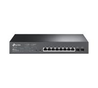 TP-Link Omada TL-SG2210MP Géré L2/L2+ Gigabit Ethernet (10/100/1000) Connexion Ethernet, supportant l'alimentation via ce port (PoE) 1U Noir