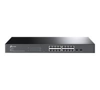 TP-Link JetStream TL-SG2218 - V1 - commutateur - intelligent - 16 x 10/100/1000 + 2 x SFP - Montable sur rack