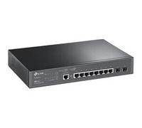 TP-Link JetStream TL-SG3210 V3 - Commutateur - Géré - 8 x 10/100/1000 + 2 x Gigabit SFP - de bureau, Montable sur rack G