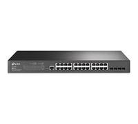 TP-Link JetStream TL-SG3428 - Commutateur - Géré - 24 x 10/100/1000 + 4 x Gigabit SFP - Montable sur rack G