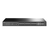 TP-Link JetStream TL-SG3428XF V1 - Commutateur - C2+ - Géré - 20 x Gigabit SFP + 4 x combinaison Gigabit SFP/RJ-45 + 4 x SFP+ 10 Go (liaison montante) - Montable sur rack G