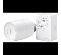 TP-Link Kasa Smart KE100-KIT Thermostat Radiateur Numérique avec Hub (M30 x 1.5 mm) - Pilotage App Kasa - Jusqu'à 32 radiateurs par hub