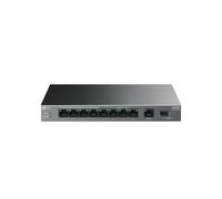 TP-Link Commutateur LiteWave LS1210GP V1 8 ports Gigabit PoE+ +1 Gigabit + SFP 61W Bureau/Mural
