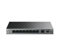 LiteWave LS1210GP V1 - Commutateur - 8 x 10/100/1000 (PoE+) + 1 x 10/100/1000 + 1 x Gigabit SFP - de bureau, fixation murale - PoE+ (61 W)
