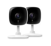 TP-Link Lot de 2 caméras de sécurité Tapo 2K pour Moniteur de bébé, caméra pour Chien avec détection de Mouvement, Audio bidirectionnel, Vision Nocturne, Stockage de Carte SD et Cloud (jusqu'à 256