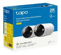 TP-Link Tapo C410 2-pack Balle (forme) Caméra de sécurité IP Extérieure 2304 x 1296 pixels Plafond/mur
