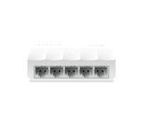 TP-Link LS1005-V1 Commutateur Non-Géré 5 Ports Fast Ethernet (10/100) 1Gbit/s, Boîtier Plastique Blanc, Auto MDI/MDI-X, IEEE 802.3x, DC-in