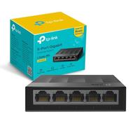 TP-Link LS1005G Switch Ethernet Gigabit 5 Ports 10/100/1000 Mbps (Vitesse Jusqu'à 2000Mbps) - idéal pour Étendre Le réseau Cblé pour Les PME et Les Bureaux à Domicile