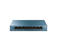 TP-Link LS108G - Switch Non-Géré 8 Ports Gigabit Ethernet (10/100/1000) avec QoS - Bleu - RJ-45 - Référence LS108G