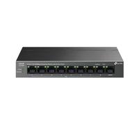 TP-Link LS109P 9-Port 10/100 Mbps Desktop Switch with 8-Port PoE+