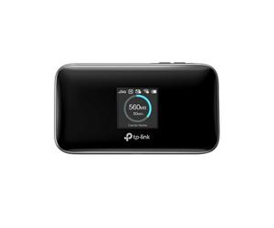 TP-Link M7750 Savon WiFi avec SIM 4G+, Cat12 AC1200 Dual-Band, DL 600Mbps/UL 150Mbps, Batterie de 3280mAh, Port Type-C, Carte microSD, écran Tactile, Prend en Charge jusqu'à 32 appareils, tpMiFi App