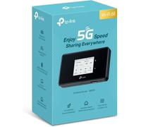 TP-Link M8550 Routeur Mobile 5G WiFi 6 AX3000, débit Jusqu’à 3.3 Gbps, 32 Appareils, Batterie 5000 mAh, Écran Couleur, Fente Nano SIM, Partage Internet Via USB-C/Carte Micro SD