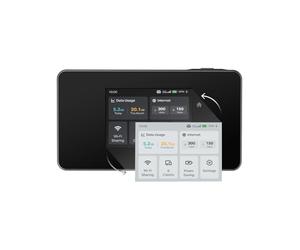 TP-Link M8550 Routeur Mobile 5G Tri-Band, WiFi 6E AXE3600, Jusqu’à 3.4 Gbps, 32 Appareils, Batterie 4680 mAh, Antenna Ports, Écran Tactile, déverrouillé Toutes Les Nano SIM, USB-C, 1 WAN/LAN Gigabit