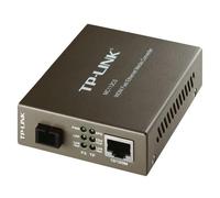 TP-Link MC112CS - Convertisseur de média à fibre optique - 100Mb LAN - 10Base-T, 100Base-FX, 100Base-TX - RJ-45 / mode unique SC - jusqu'à 20 km - 1 310 (émission)/1 550 (réception) nm