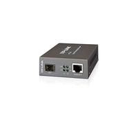 TP-Link MC220L-V1 Convertisseur de Média Gigabit Ethernet 1000Base-T vers SFP Multimode/Monomode, Port RJ45, Distance 10km, IEEE 802.3ab/z/x