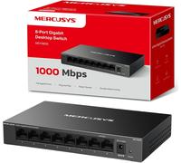 Tp-Link Mercusys MS108GS Interrupteur Ethernet 8 Ports Gigabit, Diviseur