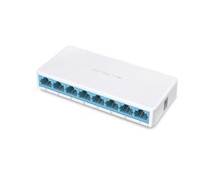 TP-LINK MS108 8-Port 10/100Mbps Desktop Switch SPEC: 8× 10/100 Mbps Ports