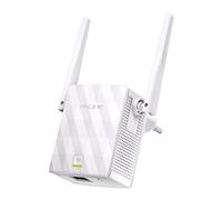 TP-Link N300 Extendeur de portée Universel, Extension Haut débit/Wi-FI, amplificateur Wi-FI/Hotspot avec 1 Port Ethernet et 2 antennes externes, Plug and Play, Mode Point d'accès intégré, Prise