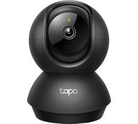 Tapo 2K(3MP) Caméra Surveillance WiFi intérieure 360° C211, Vision Nocturne, Notifications en Temps réel, Détection de Personne, Suivi de Mouvement, Télécommande, Compatible avec Alexa, Noir