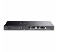TP-Link Omada ES220GMP commutateur réseau Géré L2 Gigabit Ethernet (10/100/1000) Connexion Ethernet, supportant l'alimentation via ce port (PoE) Noir
