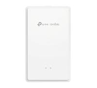 TP-Link Omada EAP615GP-WALL Point d'Accès WiFi 6 AX1800: 2.4/5 GHz, 1201 Mbps, MU-MIMO, OFDMA, QoS, Beamforming, SNMP/WPA3, 2x GE LAN, Blanc