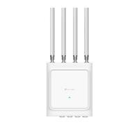 TP-Link Point d'accès Wi-Fi extérieur Omada EAP668 Outdoor HD Wi‑Fi 6 3500 Mbit/s PoE Blanc