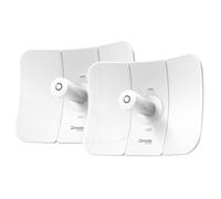 TP-Link Omada Beam Bridge 5 UR KIT V1 - Pont sans fil - 1GbE, PTP - Wi-Fi 5 - 5 GHz - géré par le Cloud montable sur poteau (pack de 2)