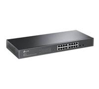 TP-Link Omada DS1018GMP V1.6 - Commutateur - non géré - 16 x 10/100/1000 (PoE+) + 2 x SFP Gigabit combiné - Montable sur rack - PoE+ (250 W) G