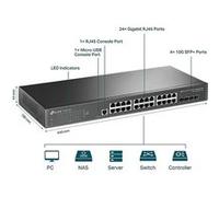 TP-Link Commutateur Omada DS1018GMP 24 ports Gigabit montable sur rack