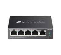 TP-Link Commutateur Ethernet Omada DS105GP V1 – 5 ports Gigabit, non géré, PoE+ 65 W – Noir