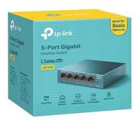 TP-Link Omada DS105X V1 - Commutateur - non géré - 5 x 100/1000/2.5G/5G/10GBase-T - de bureau, fixation murale G