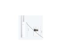 TP-Link Omada EAP110-Outdoor - Borne d'accès sans fil - 100Mb LAN - Wi-Fi - 2.4 GHz - montage mural