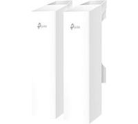 TP-Link Omada EAP215-Bridge KIT V1 - Pont sans fil - 1GbE - Wi-Fi 6, Wi-Fi 5 - 5 GHz - géré par le Cloud montable sur poteau (pack de 2) G