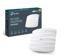 TP-Link Omada EAP225 point d'accès réseaux locaux sans fil 1350 Mbit/s Blanc Connexion Ethernet, supportant l'alimentation via ce port (PoE)