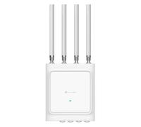 TP-Link Point d'accès Wi-Fi extérieur Omada EAP668 Outdoor HD Wi‑Fi 6 3500 Mbit/s PoE Blanc