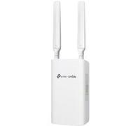 TP-Link Omada ER703WP-4G-Outdoor V1 - Passerelle - 1GbE - Wi-Fi 6 - 4G - 2.4 GHz, 5 GHz - SIP - 4G LTE-FDD B1/B3/B5/B7/B8/B20/B28/B32 4G LTE-TDD B38/B40/B41 3G DC-HSDPA/HSPA+/HSDPA/HSUPA/WCDMA...