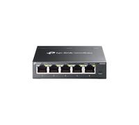 TP-link Omada ES205G Répartiteur de commutateur Gigabit RJ45 à 5 Ports, Facile à gérer, Plug and Play, sans Ventilateur, boîtier en métal, Support Mural ou de Bureau