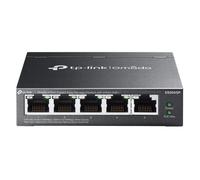 Omada ES205GP V1 - Commutateur - Géré - 4 x 10/100/1000 (PoE+) + 1 x 10/100/1000 - de bureau, fixation murale - PoE+ (65 W)