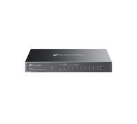 TP-Link Omada ES210GMP : Switch Géré Gigabit 10 Ports RJ45 + 1 SFP, PoE+ 123W, QoS, Cloud Management, 802.1Q/ab/p/af/at/x, 20Gbps