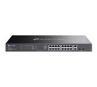 TP-Link Omada ES220GMP V1.6 - Commutateur - Géré - 16 x 10/100/1000 (PoE+) + 2 x 10/100/1000 + 2 x Gigabit SFP - Montable sur rack - PoE+ (250 W) G