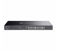 TP-Link Omada ES220GMP V1.6 - Commutateur - Géré - 16 x 10/100/1000 (PoE+) + 2 x 10/100/1000 + 2 x Gigabit SFP - Montable sur rack - PoE+ (250 W) G