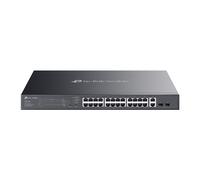 TP-Link Omada ES228GMP commutateur réseau Géré L2 Gigabit Ethernet (10/100/1000) Connexion Ethernet, supportant l'alimentation via ce port (PoE) Noir