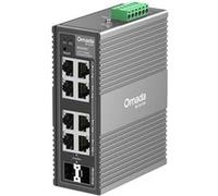 Omada IES208G V1 - Commutateur - industriel - Géré - 6 x 10/100/1000 + 2 x combinaison Gigabit SFP/RJ-45 - Montage sur rail DIN, fixation murale
