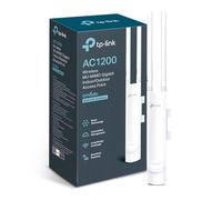 TP-Link Omada Point d'Accès WiFi Extérieur AC1200 Mbps, EAP225-Outdoor | IP65, Gestion simplifiée via l'application Omada, Omada Mesh, Idéal pour jardins, bâtiments annexes/sites extérieurs