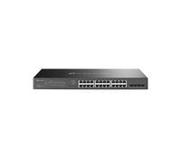 TP-Link Omada SG2428LP Switch Gigabit Ethernet L2/L2+ Géré 24 ports RJ45 PoE+ 150W + 4 slots SFP, 56 Gbit/s, VLAN, QoS, Gestion Cloud, Montage Rack