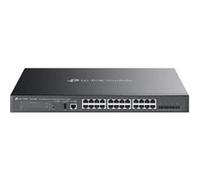 TP-Link Omada SG5428XMPP V1 - Commutateur - L3 Lite - Géré - 24 x 10/100/1000 (PoE++) + 4 x Ethernet 10 Go SFP+ - flux d'air côte à côte - Montable sur rack - PoE++ (500 W) G