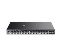 TP-Link Omada SG6654XHP V1 - Commutateur - C3 - Géré - 48 x 10/100/1000 (PoE+) + 6 x Ethernet 10 Go SFP+ - flux d'air de l'avant vers l'arrière - Montable sur rack - PoE+ (1440 W)